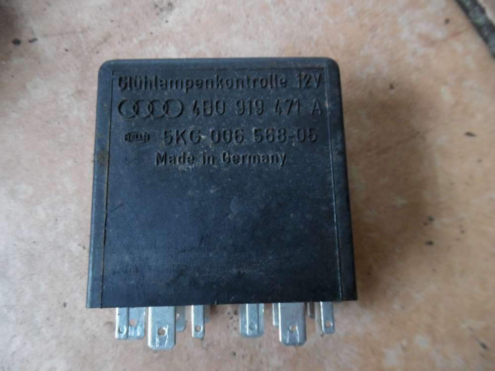 Audi A6 4B Relais Gl?hlampenkontrolle 4B0919471A