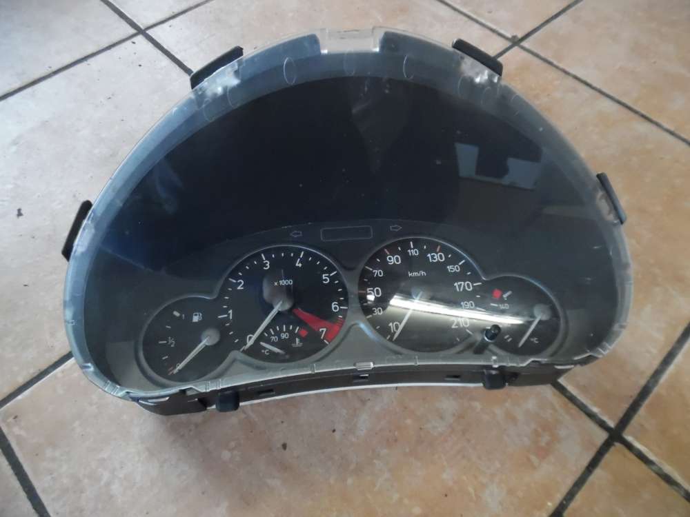 Peugeot 206 Tacho Kombiinstrument 169670KM 9634961480