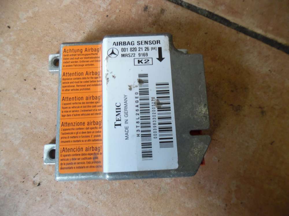 Mercedes-Benz C-Klasse W202 Airbagsteuergerät 0018202126