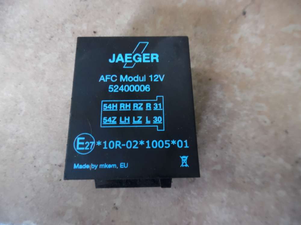 Mercedes-Benz C-Klasse W202 Steuergerät JAEGER AFC Modul 12V Anhängersteuergerät 52400006