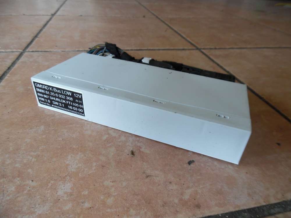 BMW 3er E46 316ti Grundmodul Steuergerät 6932368