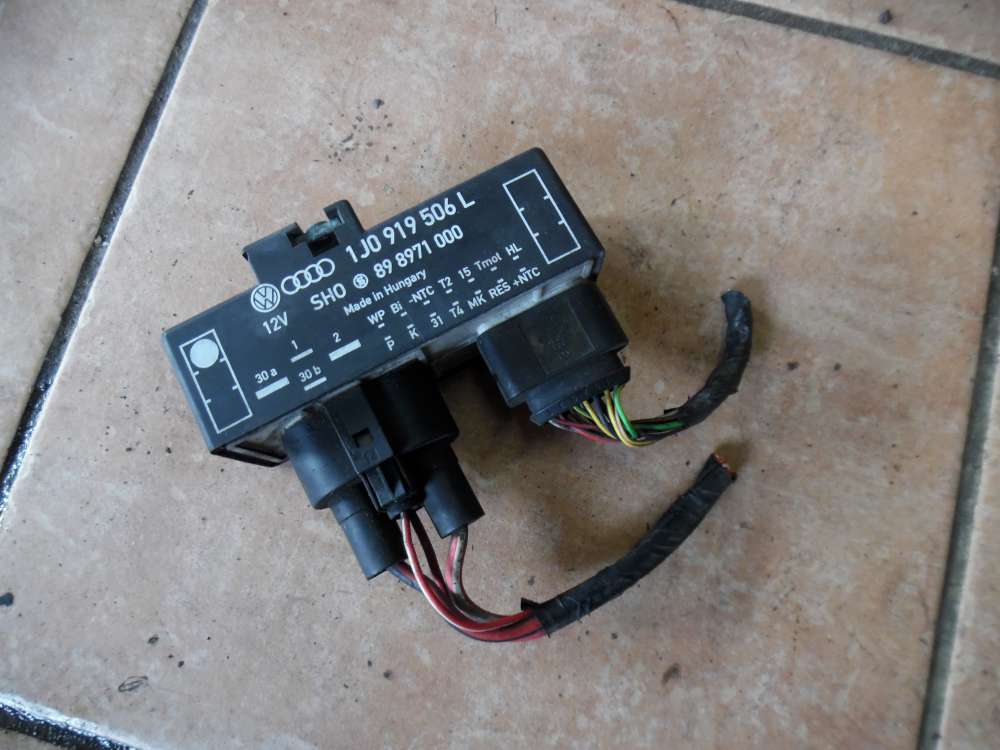 Audi A3 8L Lüftersteuergerät Steuergerät 1J0919506L