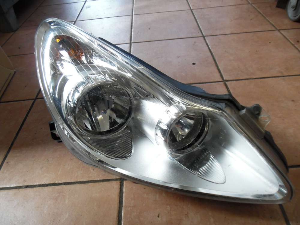 Opel Corsa D Frontscheinwerfer Scheinwerfer Vorn Rechts 13186382