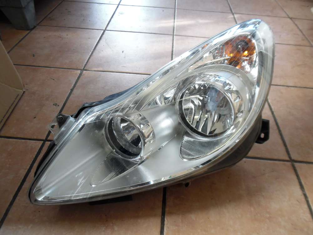 Opel Corsa D Frontscheinwerfer Scheinwerfer Vorn Links 13186381