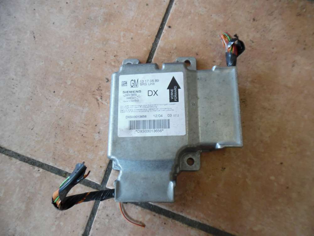 Opel Vectra C Signum Steuergerät Airbagsteuergerät 13170589 330518650