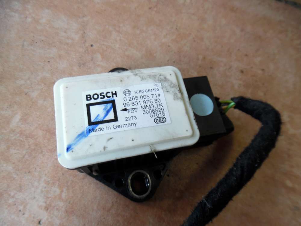 Citroën C4 ESP Drehratensensor Steuergerät 9664661580