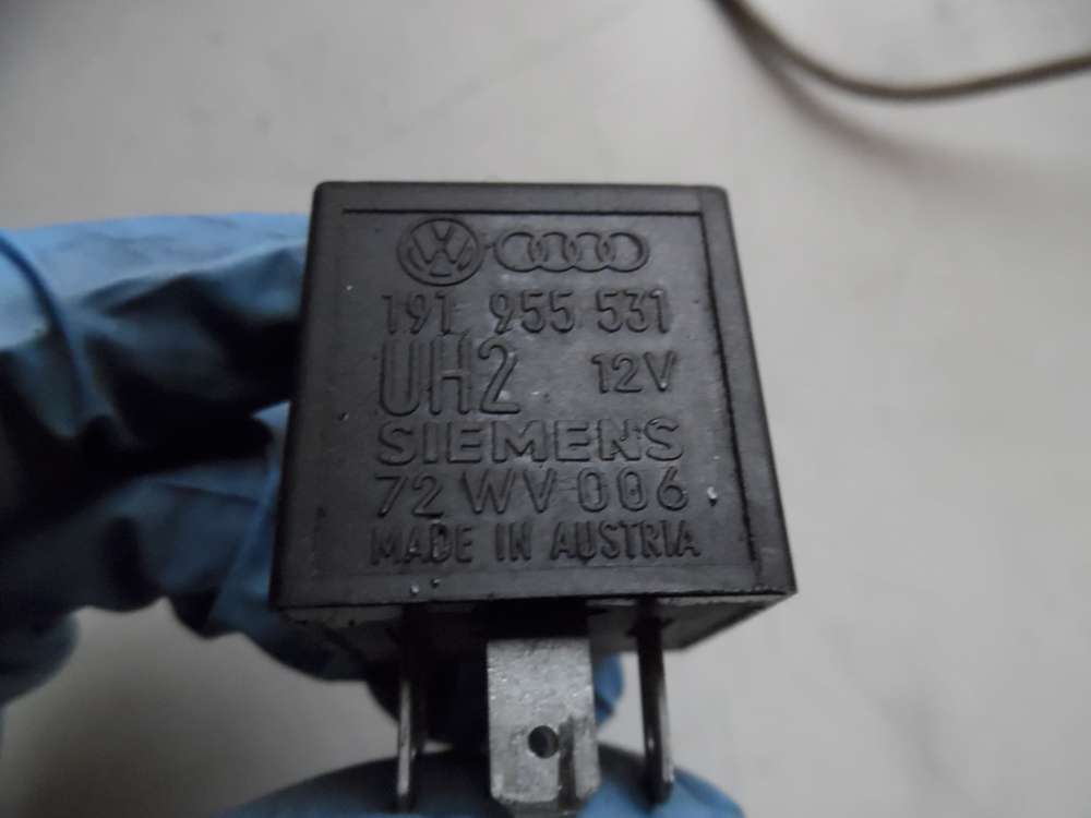 VW Polo 6N Wasch Relais Nr-19 / 191955531