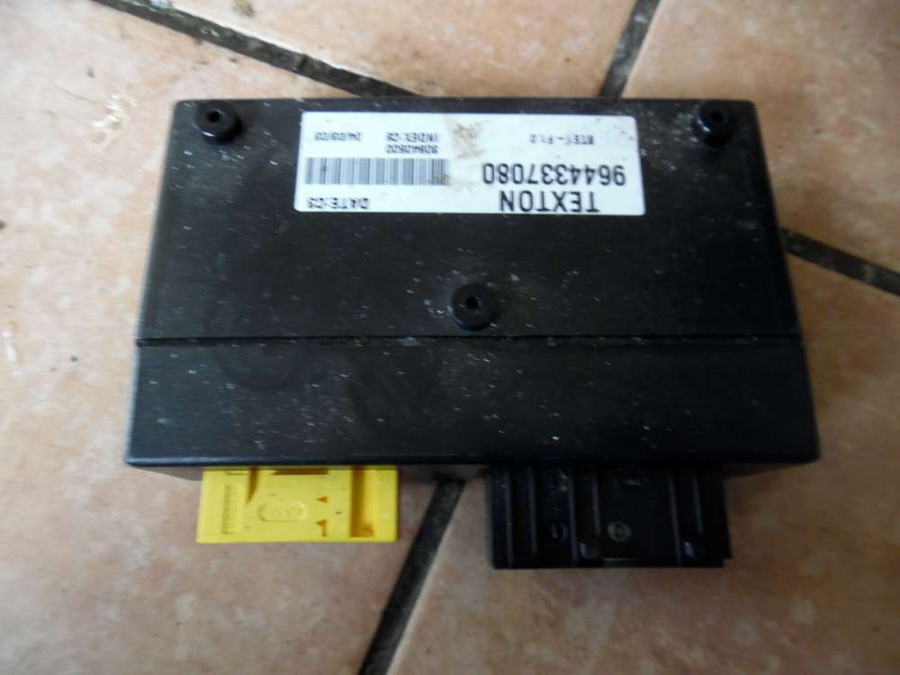 Peugeot 206 Cabrio Verdecksteuergerät Steuergerät 9644337080