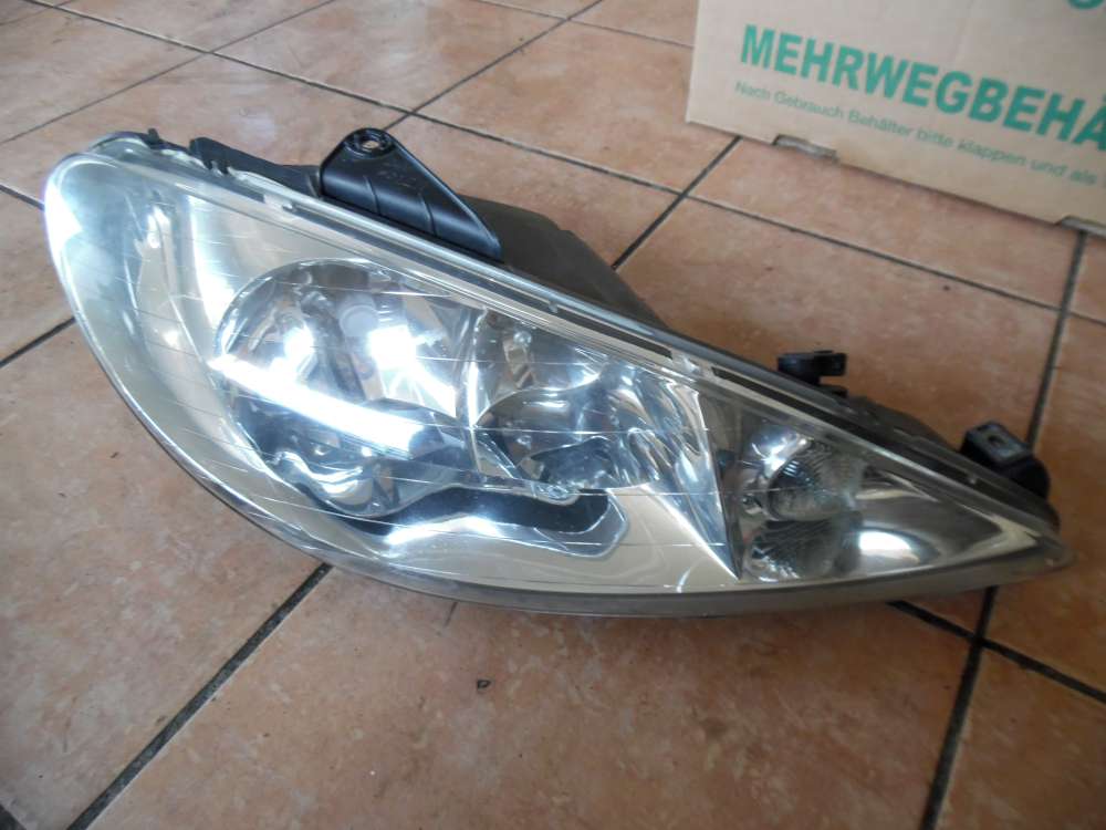 Peugeot 206 Cabrio Scheinwerfer Rechts