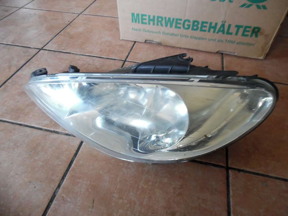 Peugeot 206 Cabrio Scheinwerfer Links 9628666880