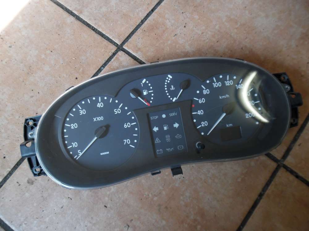 Renault Kangoo FC Tacho Kombiinstrument P8200095393