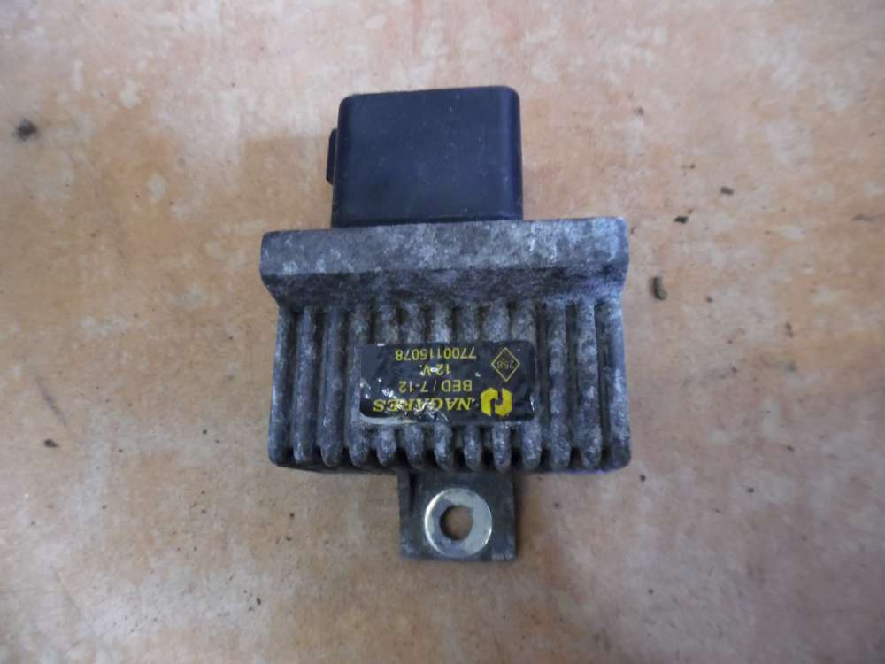 Renault Kangoo FC Steuergerät Vorglührelais 7700115078