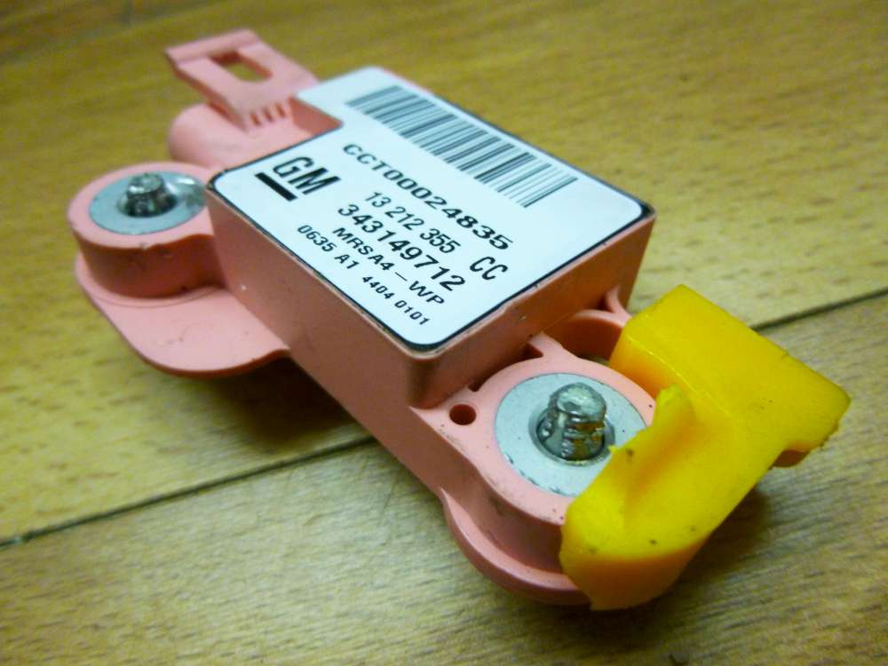 Opel Corsa C Airbagsensor 343149712 13212355CC