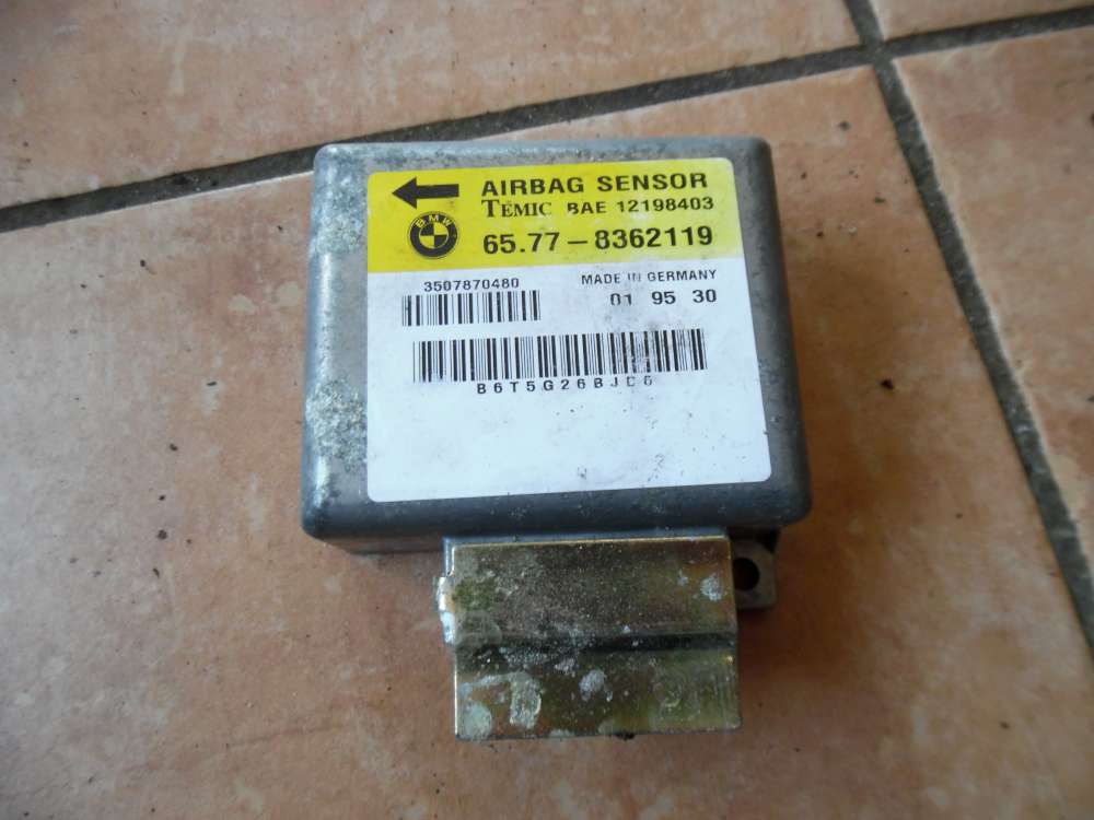 BMW 3er E36 316I Airbagsteuergerät 6577 8362119