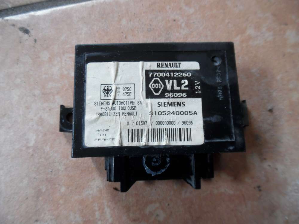 Renault Twingo Steuergerät 7700412260