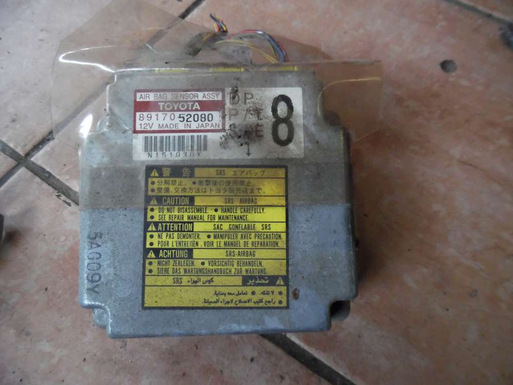 Toyota Yaris Verso Airbagsteuergerät 89170-52080
