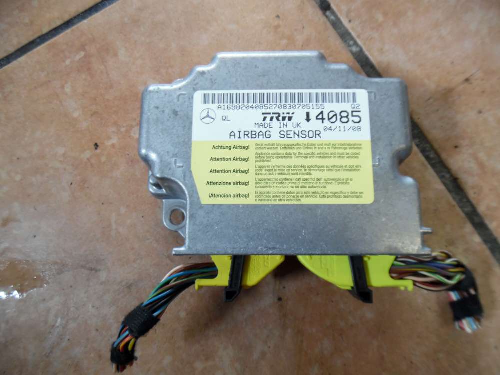 Mercedes B-Klasse W245 Airbagsteuergerät 1698204085
