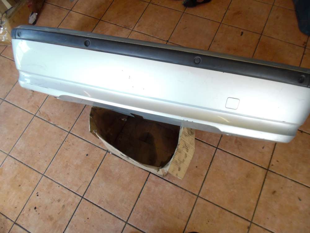Bmw E46 316i 3-T?rer Sto?stange mit Sto?stangehalter und Einparkhilfe Sensor Hinten 7030587grau