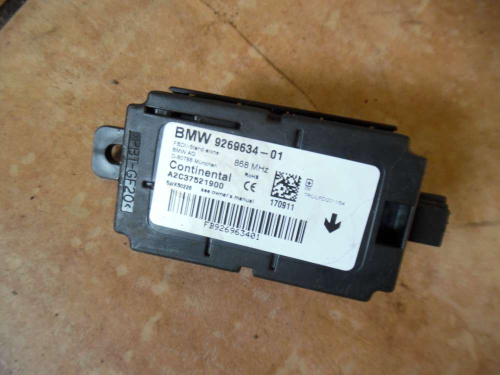 BMW 1-er F20 Steuergerät Fernbedienung 9269634