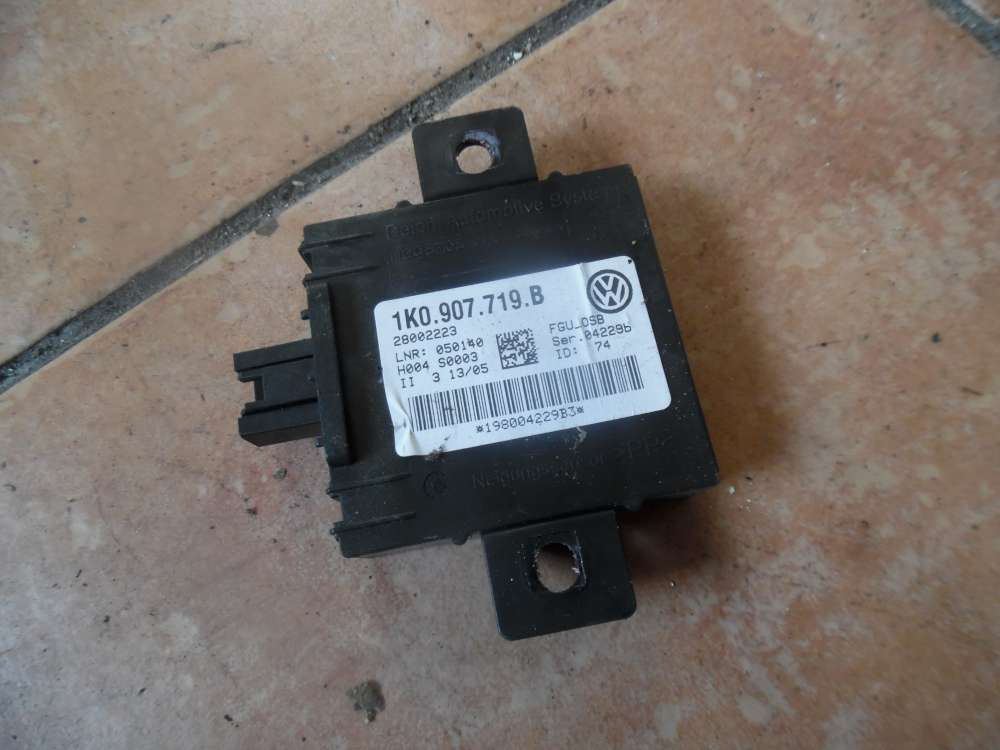VW Touran 1T Steuergerät Alarmanlage 1K0907719B