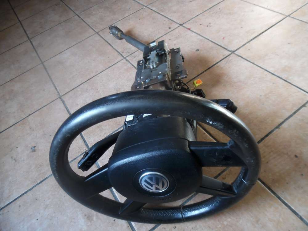 VW Touran 1T Lederlenkrad Lenksäule Schleifring Lenkstockschalter