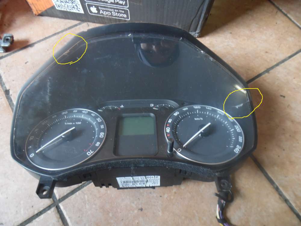 Skoda Octavia 1Z Tacho Kombiinstrument 1Z0920810B