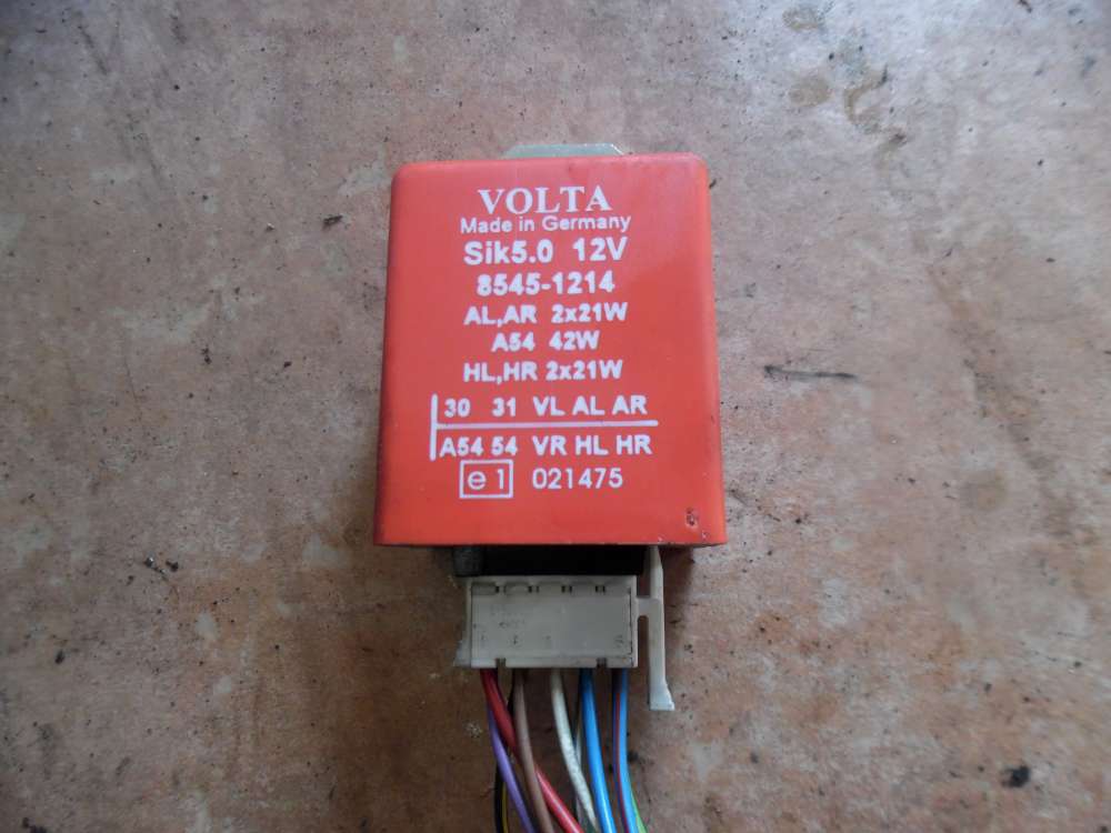 Ford Mondeo III Relais AHK Volta SIK 5.0 12V 8545-1214