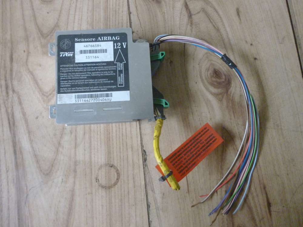 Fiat Punto 188 Airbag Steuergerät 46766384