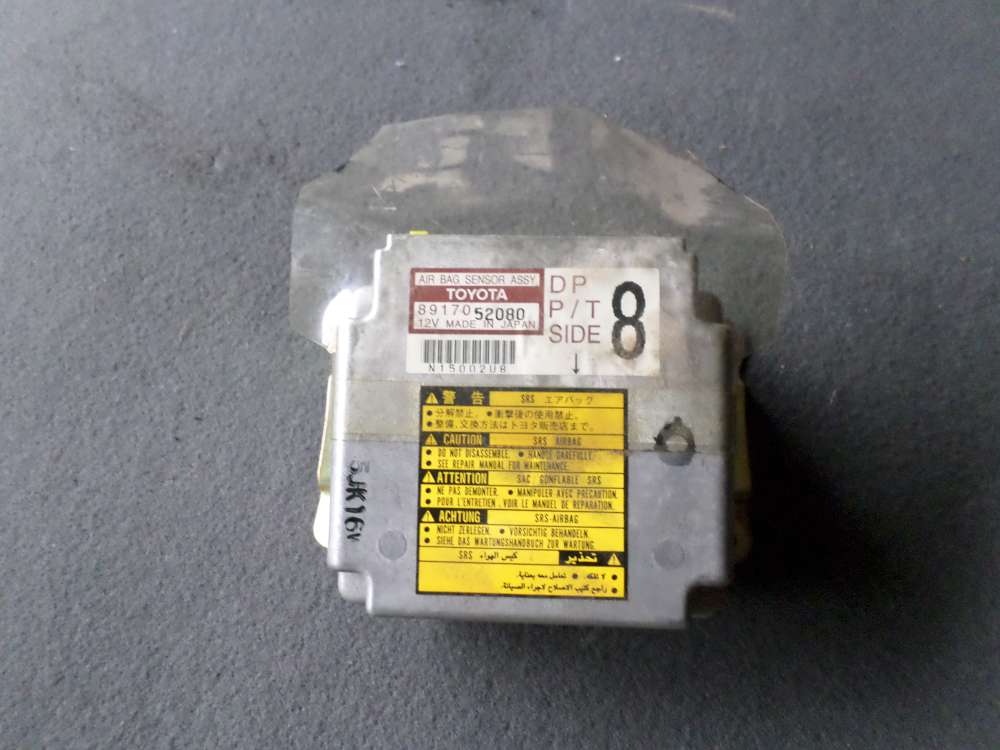 TOYOTA YARIS VERSO Bj:2001 Steuergerät Airbag 89170-52080