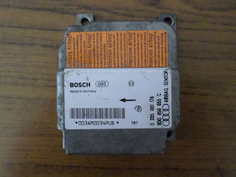 Original Audi A4 Airbag Steuergerät 8D0959655C