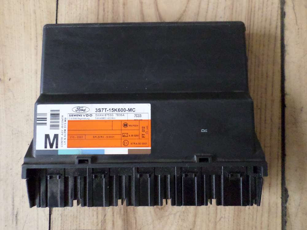 Ford Mondeo III Komfortsteuergerät Steuergerät 3S7T-15K600-MC