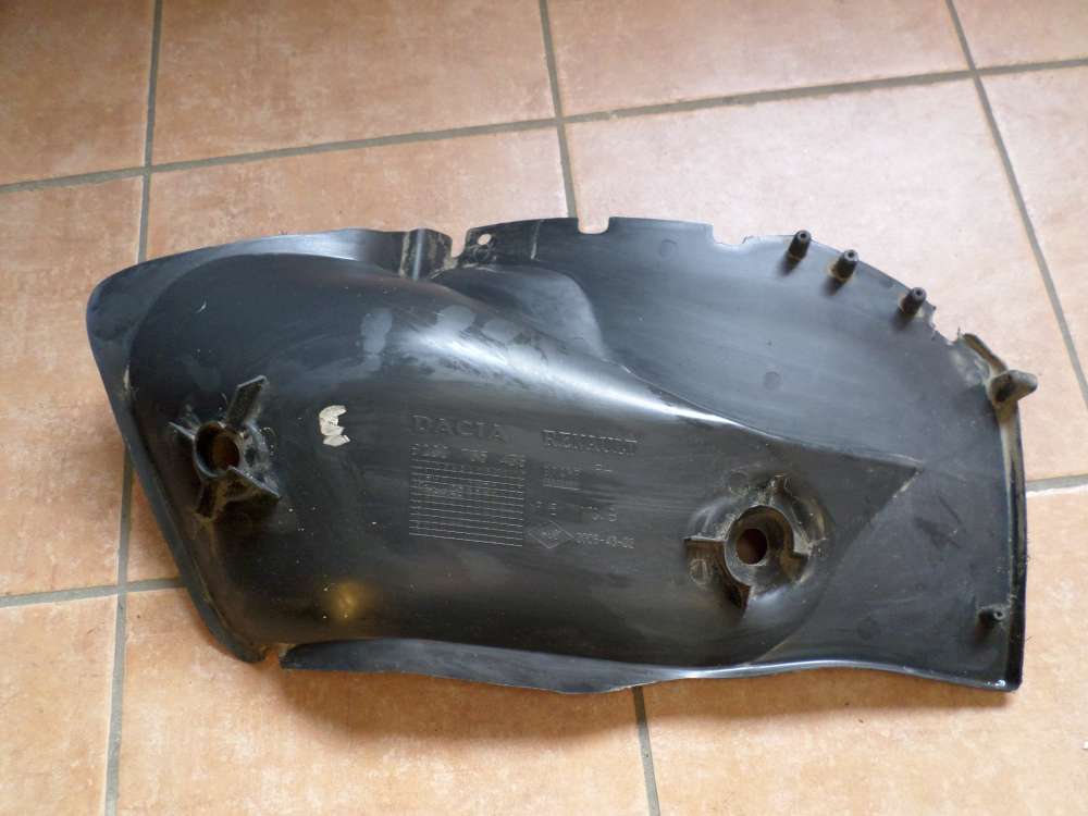 Original Dacia Sandero SD Bj:2010 Kotflügel Verkleidung Radhausschale Hinten Rechts 8200735436