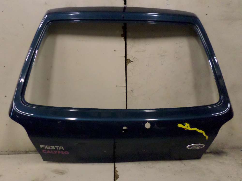Ford Fiesta IV Heckklappe kofferraumdeckel Farbe: Dunkelgr?n