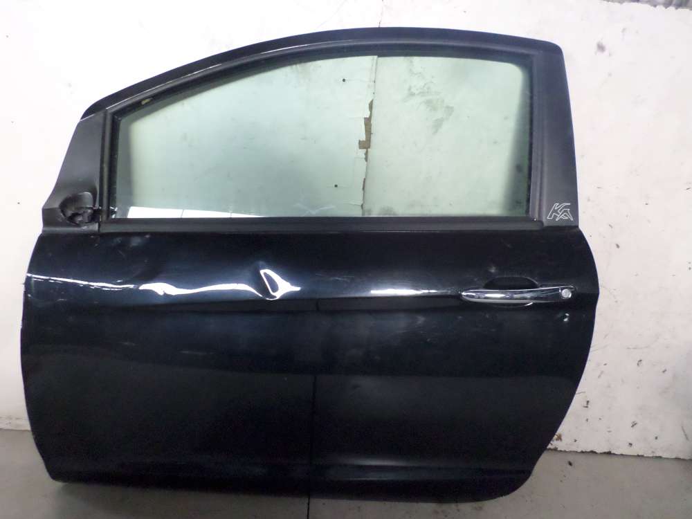 Tür Ford ka Bj.2010 Türe Vorne Links 3-Türer Farbcode: schwarz 90