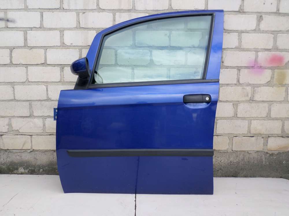Fiat Idea Bj 2008 Fahrertür Tür vorne links Blau Lackcode: 599
