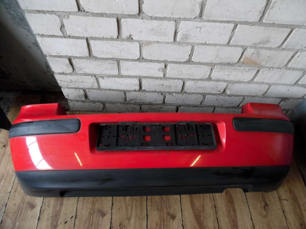 VW Golf IV 1J 5-Türer Stoßstange Stoßfänger Hinten 1J6807421 Rot Farbcode :LP3G