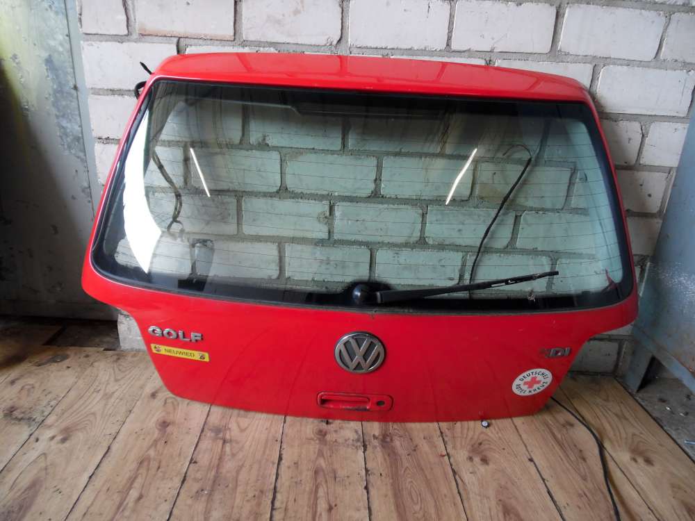 VW Golf IV Heckklappe Kofferraumklappe Rot Farbcode: LP3G