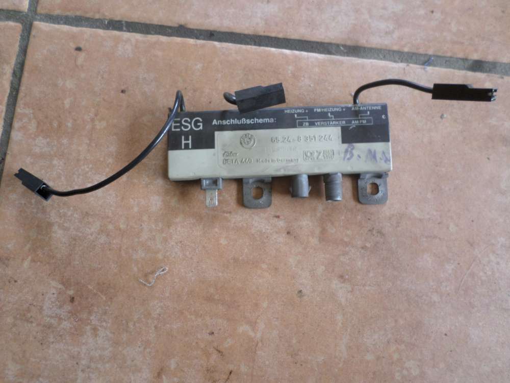 BMW E34 525TDS Antennenverstärker Diversity 65248351244