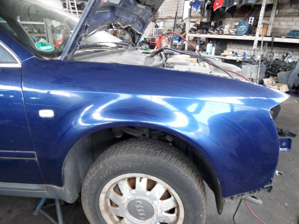 Audi A6 4B Kotflügel vorne Rechts mingblau : LZ5L
