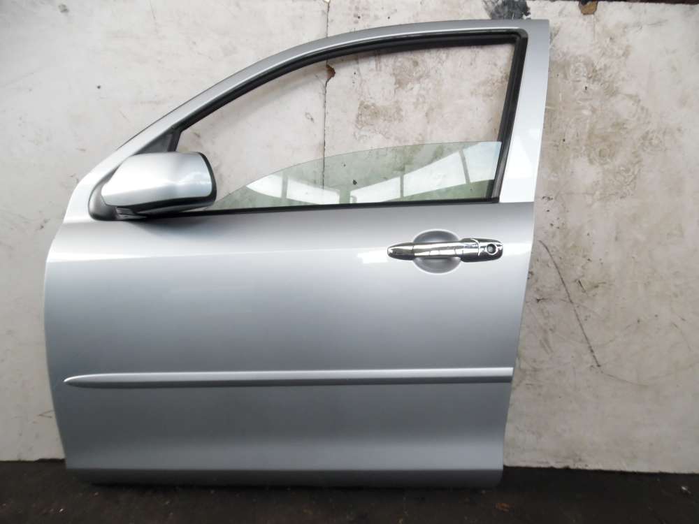 Mazda 2 DY Bj 2004 Fahrertür Tür Vorne Links Farbe: Silber