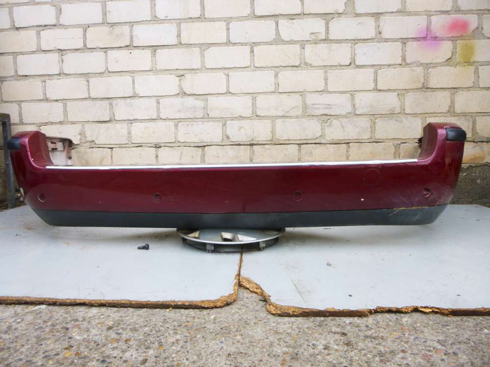 Ford Mondeo III BWY Kombi Stoßstange hinten Stoßfänger 1S7117906B Farbe Rot I3