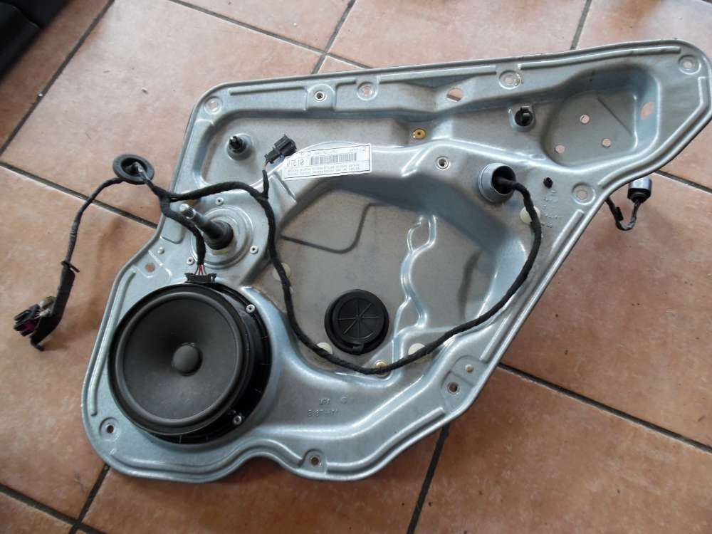 Seat leon 1M Bj 2003 Fensterheber Metallplatte Hinten Rechts