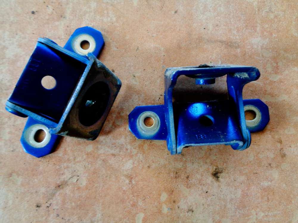 Fiat Idea Bj 2008 Heckklappenscharnier Heckklappe Scharnieren Blau Lackcode: 599