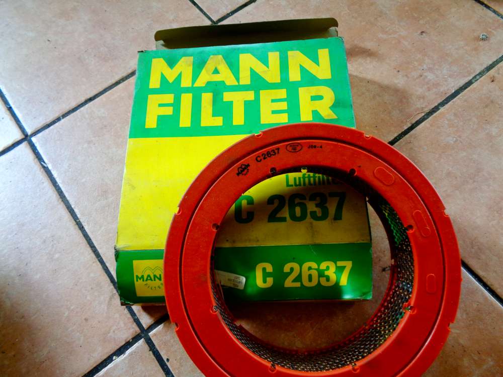 MANN-FILTER Luftfilter Motor Filter C 2637