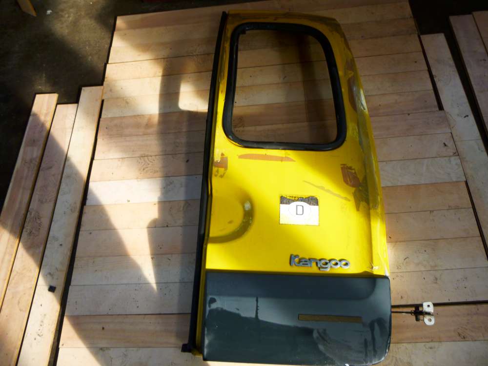 Renault Kangoo KC0/1 5-türen Bj 2001 Hecktür Flügeltür Tür Rechts Farbe: Gelb