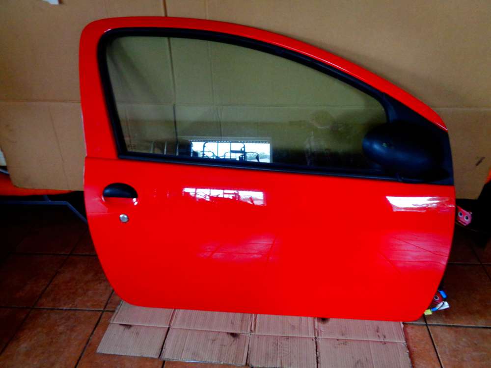 Toyota Aygo Bj:2009 3Türer Tür Vorne Rechts Rot 3P0
