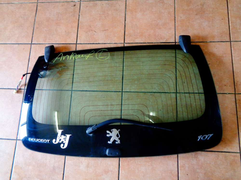 Peugeot 107 Heckklappe Heckscheibe glas