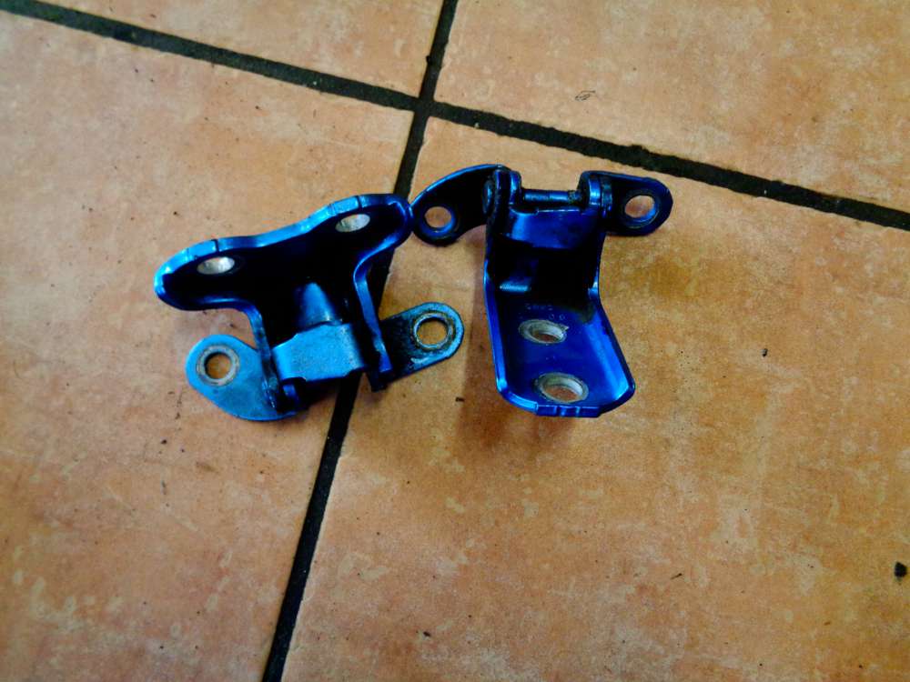 Peugeot 107 Bj:2008 Türscharnier Türscharnier Hinten Rechts Blau