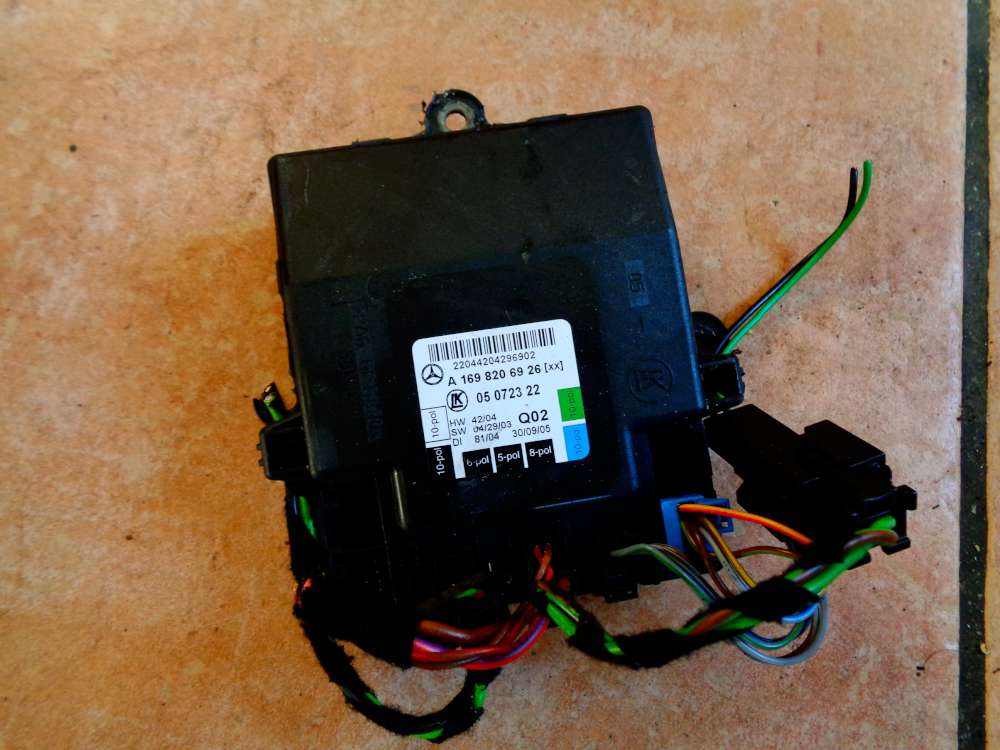Mercedes A-Klasse W169 A180 Bj:05 Türsteuergerät Vorne Links A1698206926
