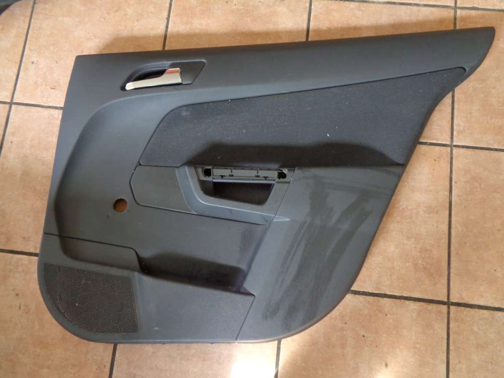 Opel Astra H Bj:2008 Türverkleidung Türpappe Hinten Rechts 13224596